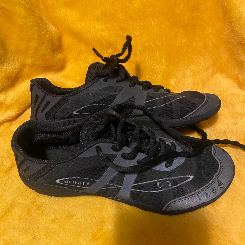 NFINITY Black and Gray Vengeance Shoes